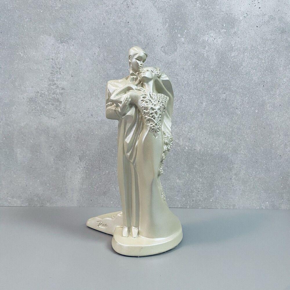 1990's Daniel Austin Pearlized 'Our Day' Wedding Figurine Statue